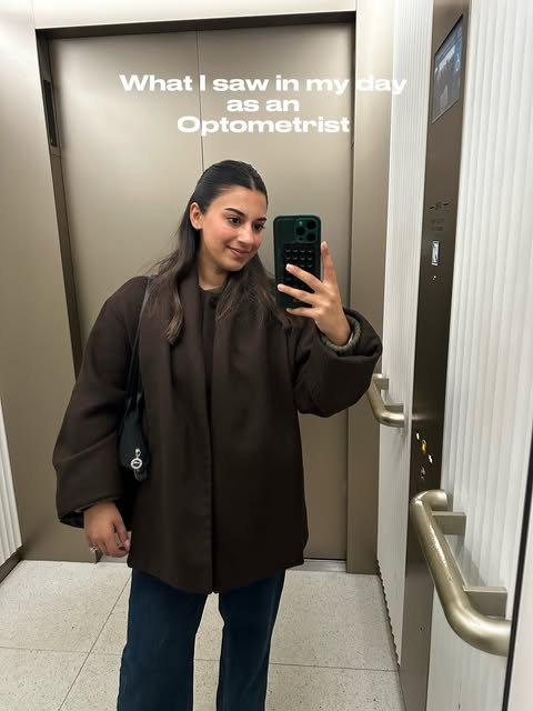 Krupa’s Instagram post: What I saw in my day as an Optometrist